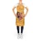Carolines Treasures 27 H x 31 W in. Butterfly on Gold Apron 8858APRON - alternate 3